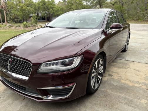 Red 2017 Lincoln MKZ Reserve