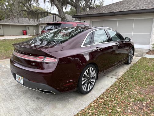 Red 2017 Lincoln MKZ Reserve