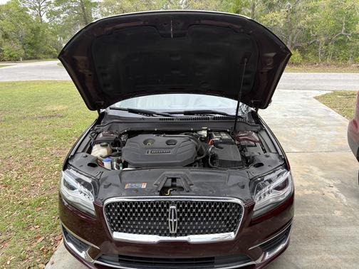 Red 2017 Lincoln MKZ Reserve