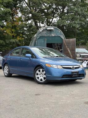 Blue 2008 Honda Civic LX
