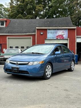 Blue 2008 Honda Civic LX