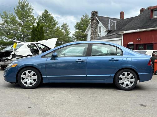 Blue 2008 Honda Civic LX