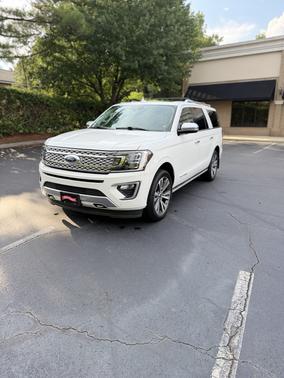 White 2021 Ford Expedition Max Platinum