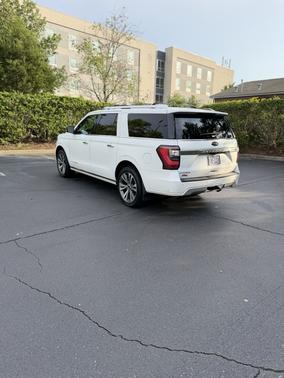 White 2021 Ford Expedition Max Platinum