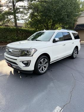 White 2021 Ford Expedition Max Platinum
