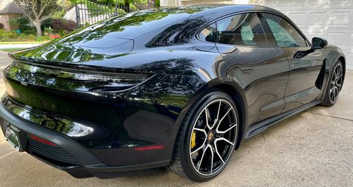 Black 2026 Porsche Taycan Taycan GTS