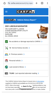 2001 Lincoln Navigator Base