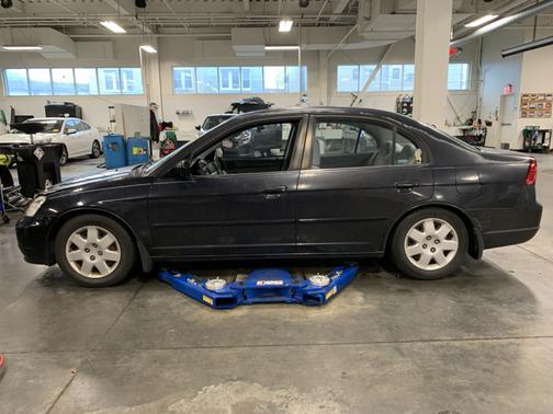 Black 2001 Honda Civic EX
