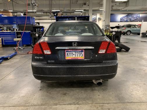 Black 2001 Honda Civic EX