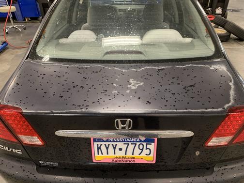 Black 2001 Honda Civic EX