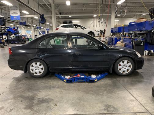 Black 2001 Honda Civic EX