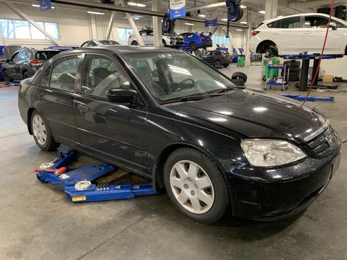 Black 2001 Honda Civic EX