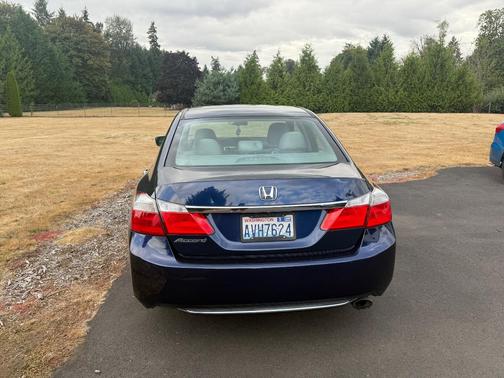 Blue 2015 Honda Accord LX