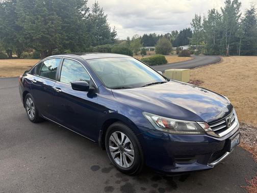 Blue 2015 Honda Accord LX