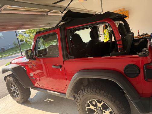 Red 2021 Jeep Wrangler Rubicon