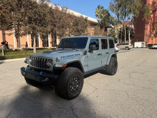 Gray 2024 Jeep Wrangler 4xe Rubicon X