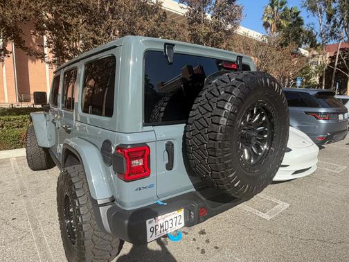 Gray 2024 Jeep Wrangler 4xe Rubicon X