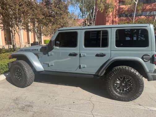 Gray 2024 Jeep Wrangler 4xe Rubicon X