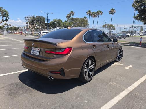 Brown 2019 BMW 330 i