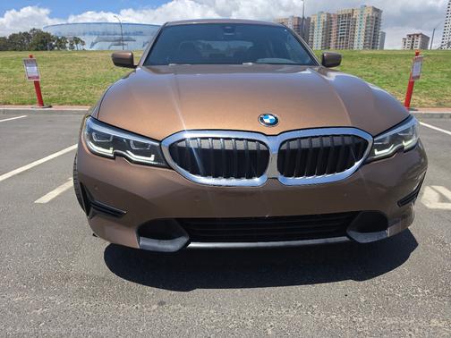 Brown 2019 BMW 330 i