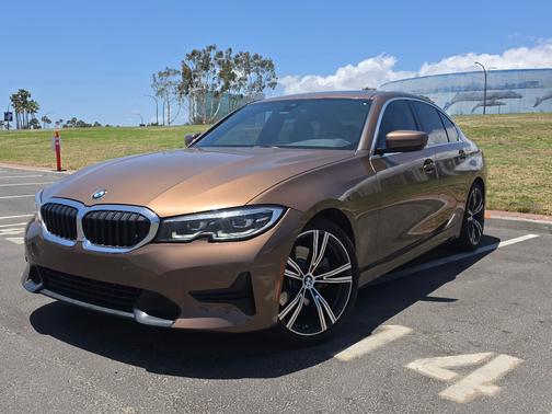 Brown 2019 BMW 330 i