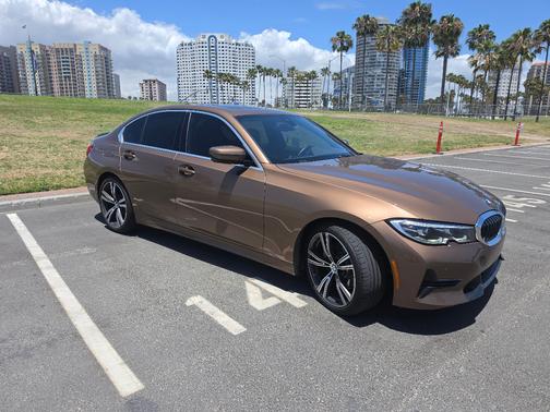 Brown 2019 BMW 330 i