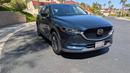 Blue 2020 Mazda CX-5 Touring