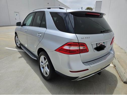 Silver 2012 Mercedes-Benz M-Class ML 350 4MATIC
