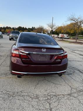 Red 2017 Honda Accord Touring
