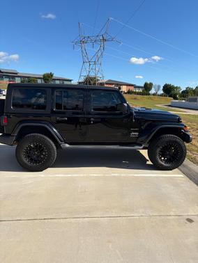 Black 2018 Jeep Wrangler Unlimited Sahara