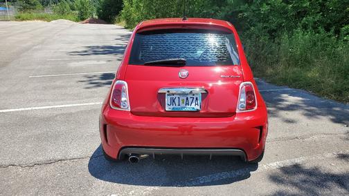 Red 2018 FIAT 500 Pop