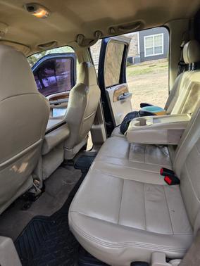 Blue 2004 Ford F-250 Lariat Crew Cab Super Duty