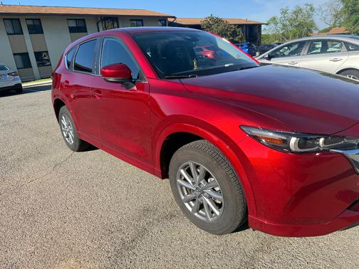 Red 2025 Mazda CX-5 2.5 S Select Package