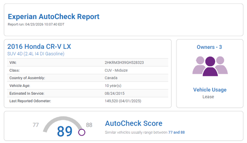 Silver 2016 Honda CR-V LX
