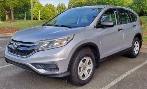 Silver 2016 Honda CR-V LX