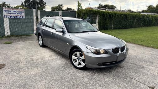 Gray 2008 BMW 535 xi