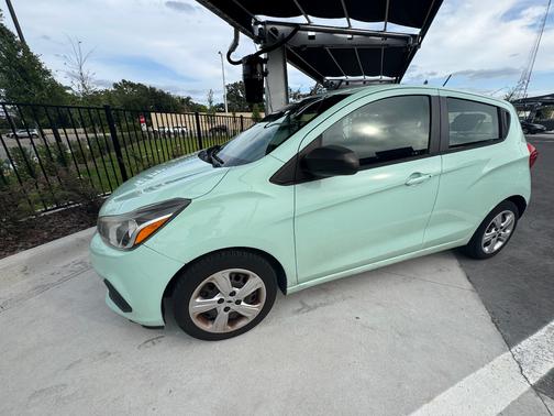 Green 2017 Chevrolet Spark LS