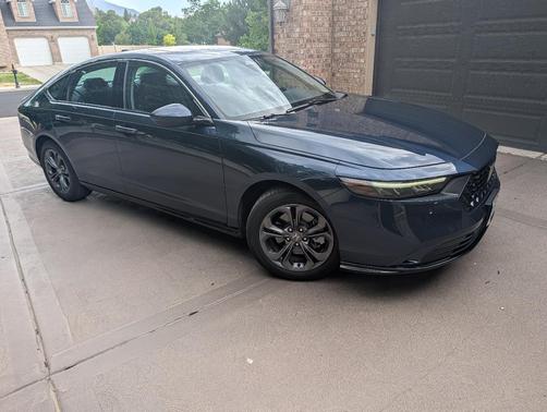 Blue 2024 Honda Accord Hybrid EX-L
