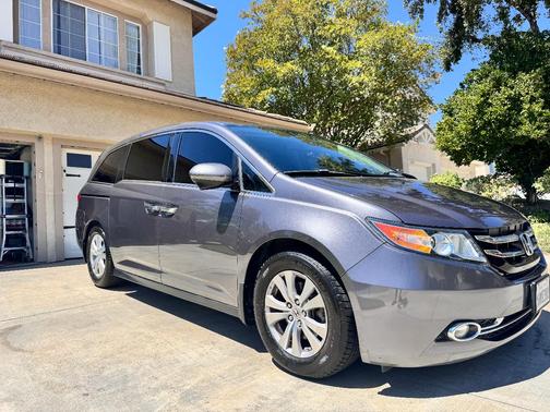 Gray 2015 Honda Odyssey EX-L