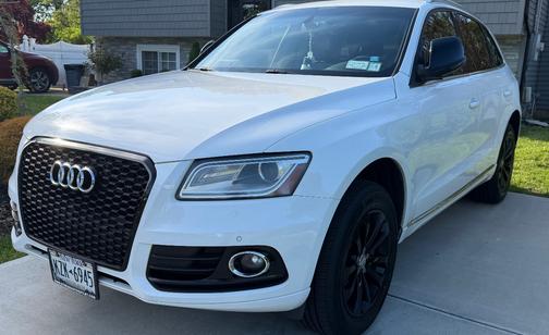 White 2014 Audi Q5 2.0T Premium Plus