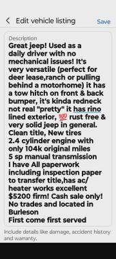 2004 Jeep Wrangler SE