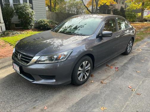 Gray 2014 Honda Accord LX