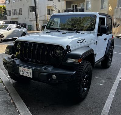 White 2021 Jeep Wrangler Willys