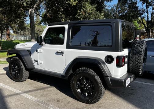 White 2021 Jeep Wrangler Willys