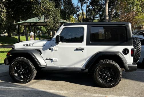 White 2021 Jeep Wrangler Willys