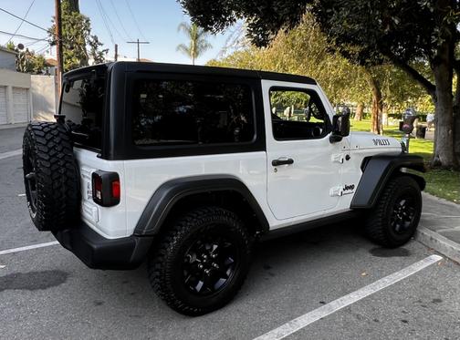 White 2021 Jeep Wrangler Willys