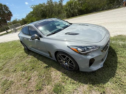 Silver 2022 Kia Stinger GT2