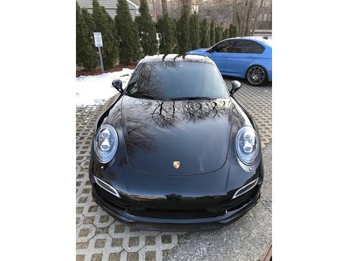 Black 2015 Porsche 911 911 Turbo S