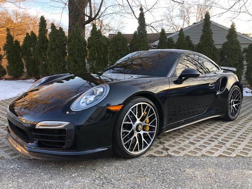 Black 2015 Porsche 911 911 Turbo S