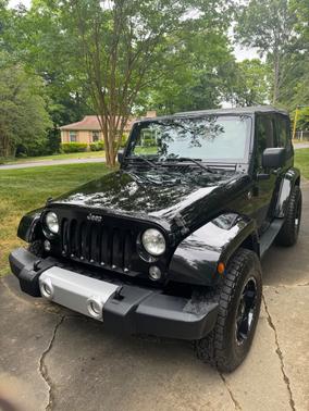 Black 2014 Jeep Wrangler Sahara